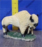 Composite Bison Figurine