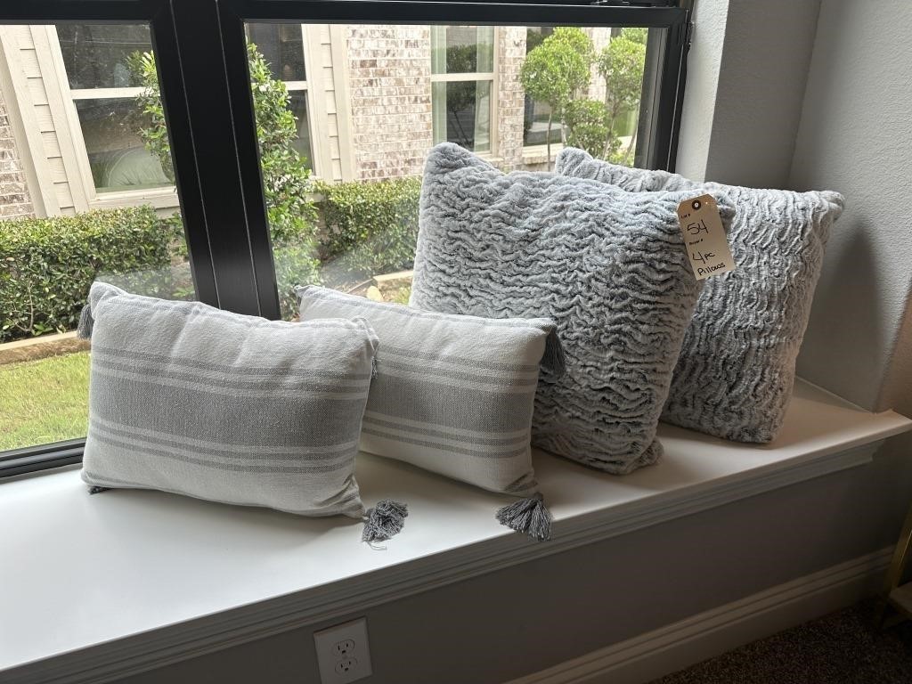 4PC ACCENT PILLOWS