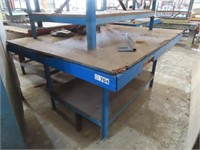 Steel Framed Timber Top Bench 1850x1350mm