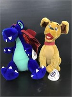 Dragon & dog Treasure Island stuffed animals
