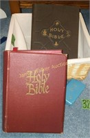 2 Holy Bibles. 1892 Presentation Bible, Chevrolet