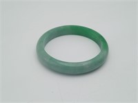 Green Jade Stone Bangle Bracelet