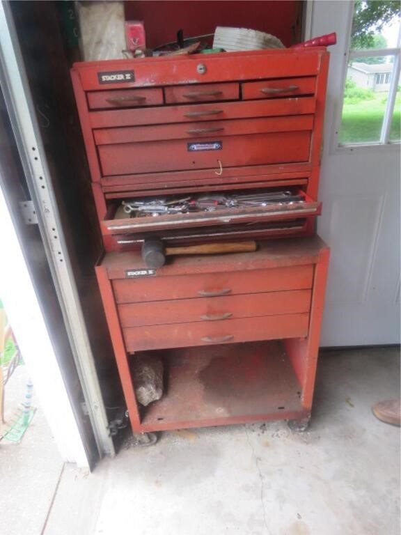 STACKER II TOOLBOX WITH CONTENTS - RATCHETS,