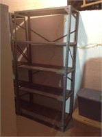 36x16x73 metal shelf