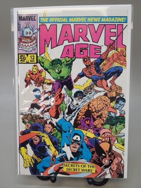 1983 Marvel Age comic