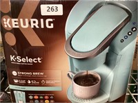 Kerrig K Select Coffee Maker Teal $139 RETAIL