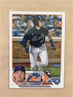 Brett Baty 2023 Topps Rookie