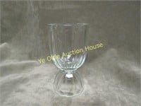 1930's Clear Depression glass Egg Cup Panel design