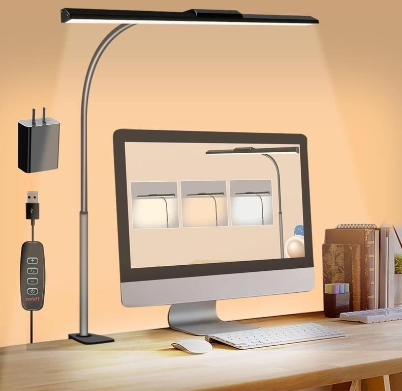 LED Desk Lamps for Home Office Eye-Caring Architec