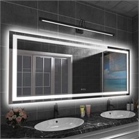 Amorho LED Bathroom Mirror 72x 32