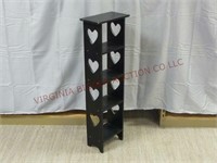 Small Shelf with Cut-Out Heart Sides