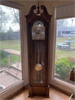 Antique Cherry Grandfather Clock 1’x 1’7”x 6’6”