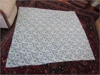 Small blue handmade quilt