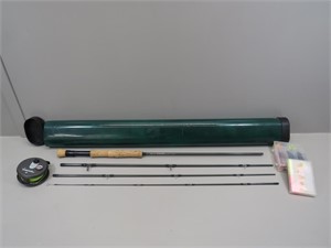 Orvis Streamline 4pc. 9’ fly rod with an Orvis
