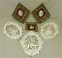 Cameo Creations and Figural Plaster Plaques.