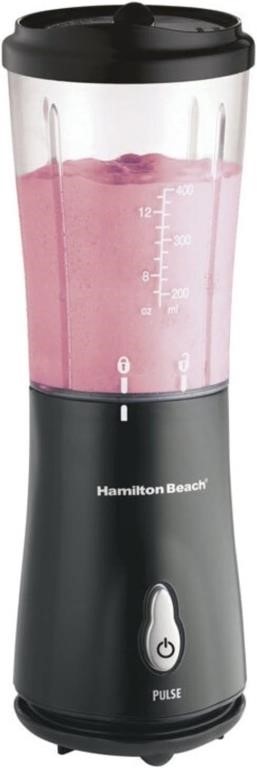 (P) Hamilton Beach single Serve Blender Black