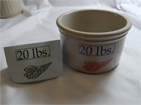 1994 RWCS Mini 20lb Butter Jar Crock Red Wing