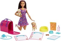 Barbie Pup Adoption Doll & Accessories Set with