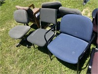 3 OFFICE CHAIRS