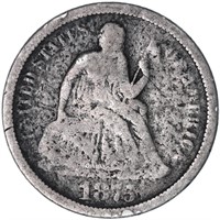 1875 Seated Liberty Dime #2
