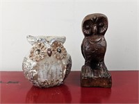 2 Deciorative Owls-See Pictures