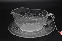 Fantasia by Princess House Sauce Boat and