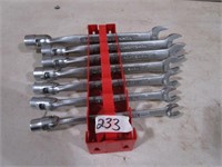 Craftsman 7pc Swivel Head Wrench Set Standard