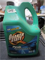 Quaker State 10W-40 Motor Oil Sealed Bottle 5 QT