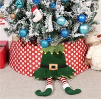 ($28) Christmas Tree Collar, 30 Inch 3D Elf