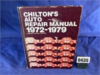 Book, Chilton's Auto Repair Manual, 1972-1979