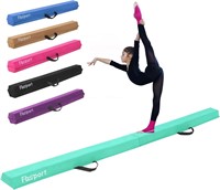 FBSPORT 8ft Balance Beam: Folding Gymnastics