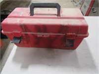red toolbox & all tools inside