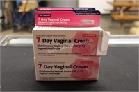 4- 7-day vaginal cream 9/25 (display)