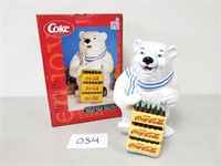 Coca-Cola Polar Bear Delivery Cookie Jar