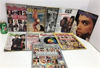 Lot de 10 magazines Rolling Stones