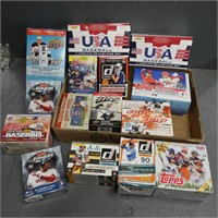 Assorted Boxes of Sports Cards - PACKS OPENED