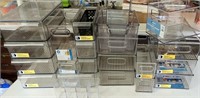 Large Assortment of Refrigerator Bins