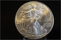 2010 1oz .999 Pure Silver Eagle