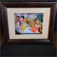 Bunches of Flowers Framed Photo