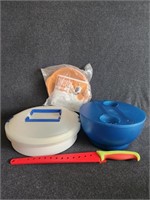 Portioned Food Dish, Plastic Food Carrier, Plastic