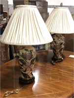 Pair of Ethan Allen Ceramic Table Lamps