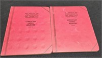 (2) Early Dansco Lincoln Cent Albums w/ Coins: