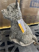 Concrete Dog Statue-West Highland Terrier