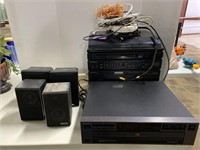 Crown Stereo/Turntable, Sony DVD/VHS