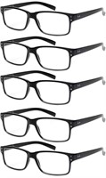 NEW $40 5Pcs (1.5x) Reading Glasses