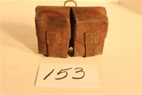 VTG LEATHER AMMO POUCH