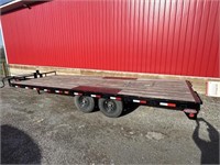 2023 PJ Trailers 8x22 deck over trailer with ramps