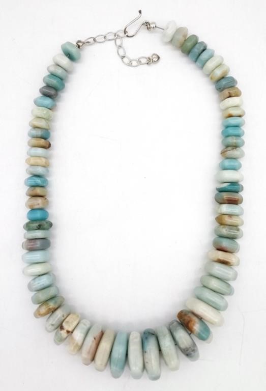 (KC) Jay King Sterling Silver Quartzite Necklace