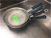 (4) 8.5" Alum. Frying Pans