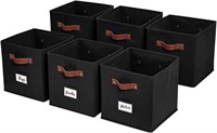 ULN-DECOMOMO Storage Basket 6pcs Cube Storage Bin